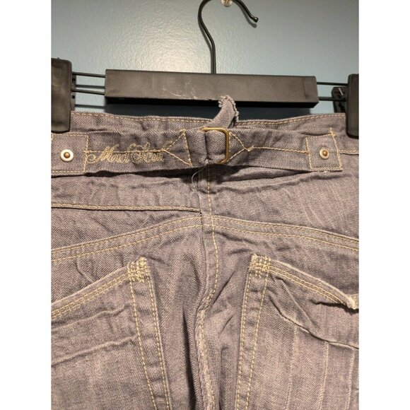Vintage Y2K Skater Mad Soul Jeans Denim 36x32 Grey - Picture 7 of 16